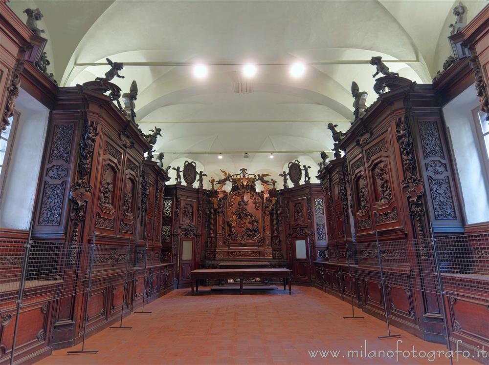 Milan (Italy) - Sacristy of the Church of Santa Maria del Carmine